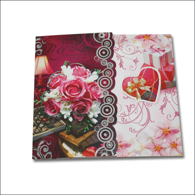 "Metaphor Dry Fruit Box, 10 mixed Roses bunch - Click here to View more details about this Product